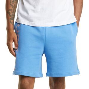Coral Studios gothic men’s sweat shorts blue size L NWOT 100% cotton